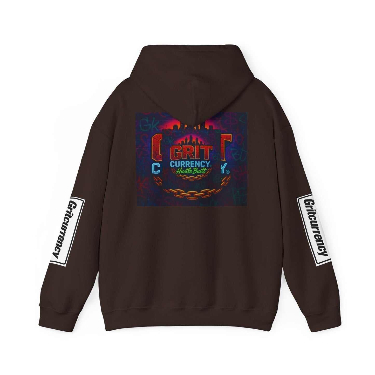 Hooded Sweatshirt with Grit City Design
