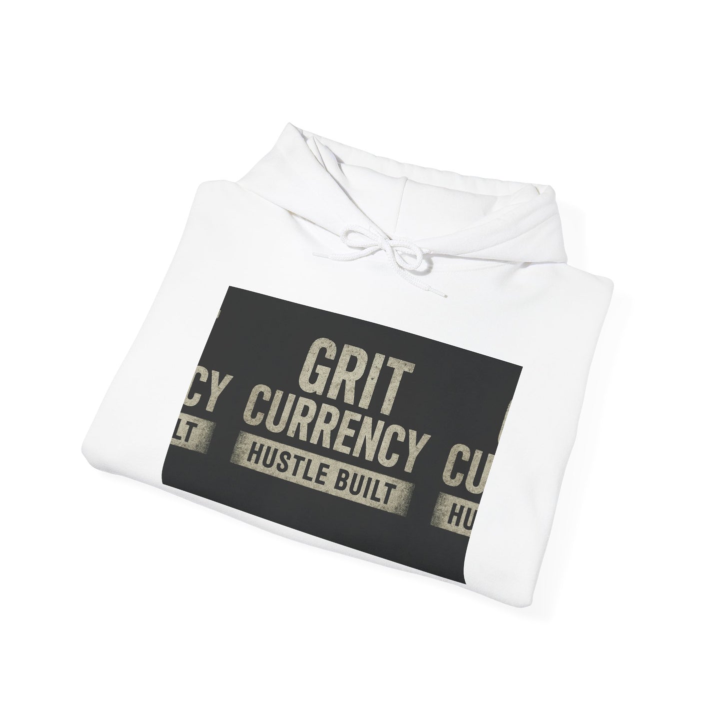 Unisex Grit Currency Sweatshirt - Hustle Built Pullover, Motivational Hoodie, Streetwear Fashion, Gift for Entrepreneurs, Cozy Apparel