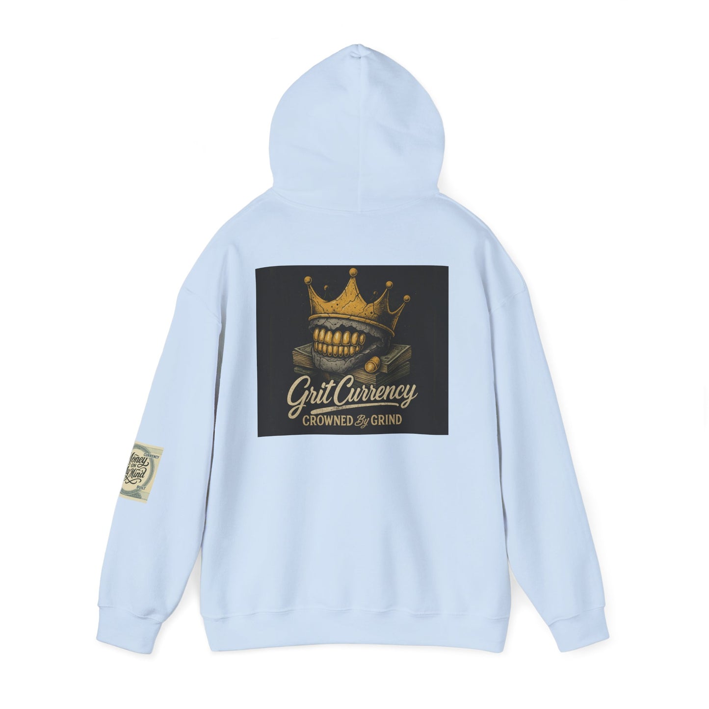 Crowned Grind Sweatshirt - Unisex Heavy Blend™ Hoodie, Streetwear, Cozy Gift, Unique Design, Casual Fashion, Everyday Wear