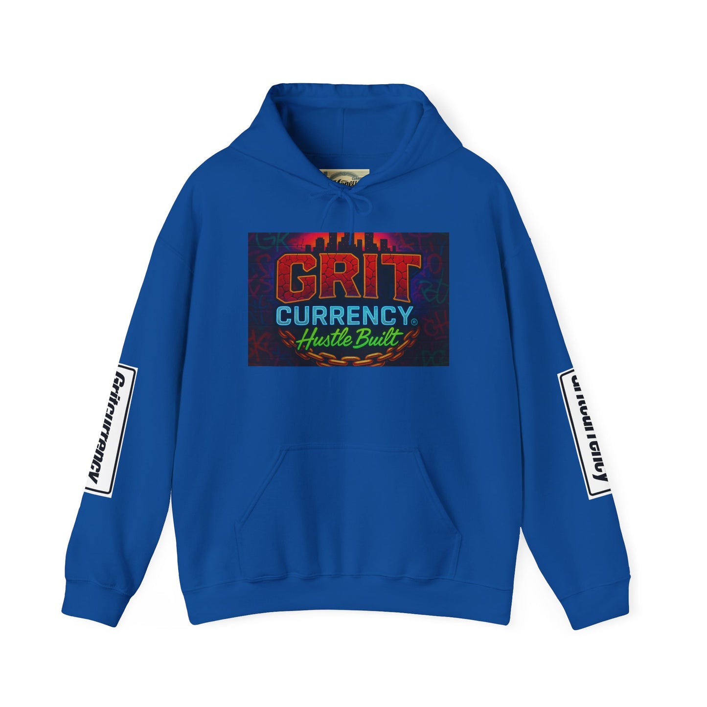 Hooded Sweatshirt with Grit City Design
