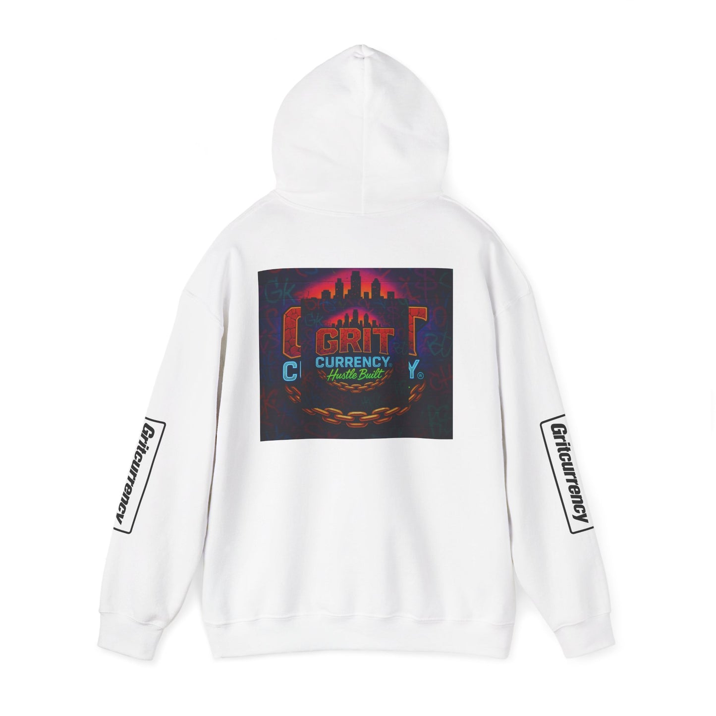 Hooded Sweatshirt with Grit City Design
