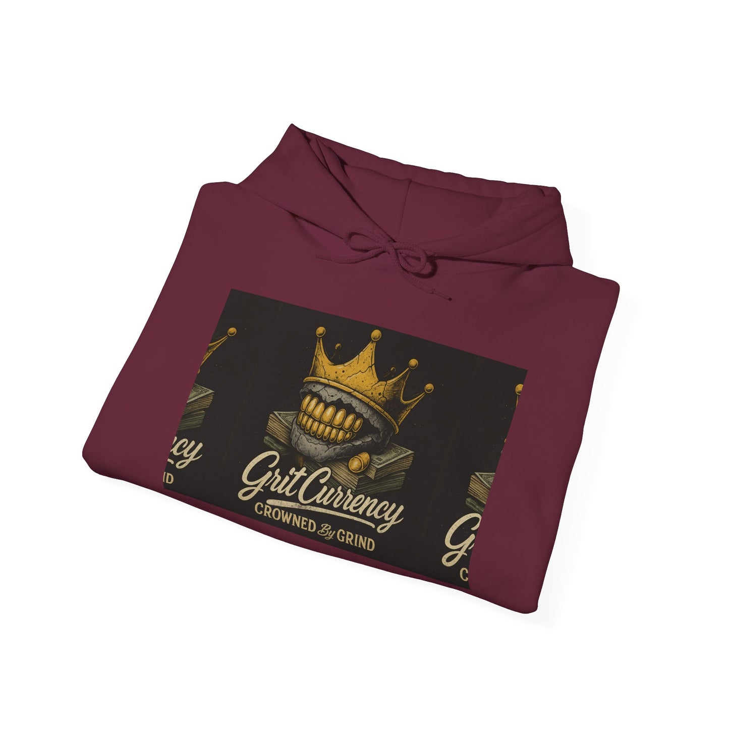 Crowned Grind Sweatshirt - Unisex Heavy Blend™ Hoodie, Streetwear, Cozy Gift, Unique Design, Casual Fashion, Everyday Wear