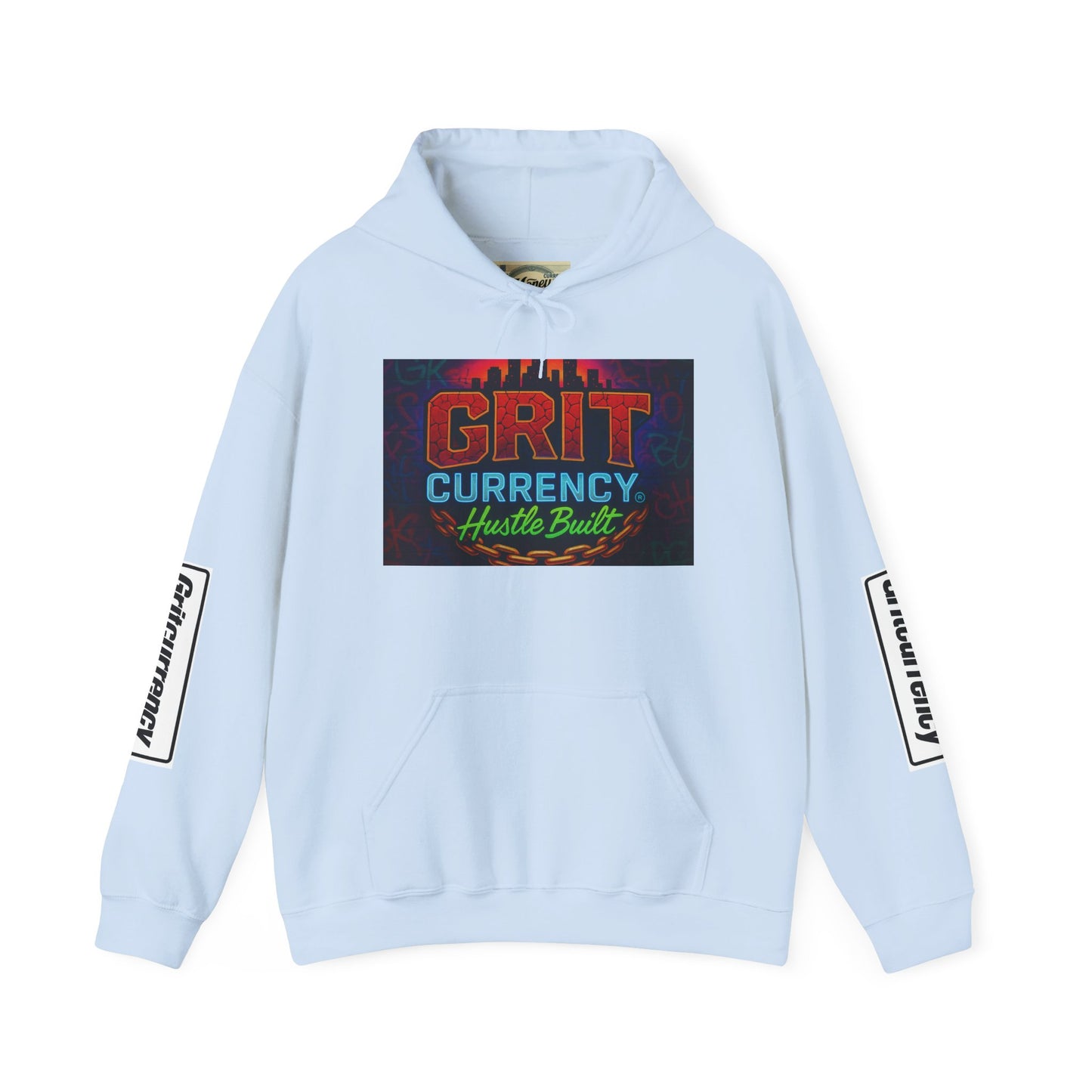 Hooded Sweatshirt with Grit City Design