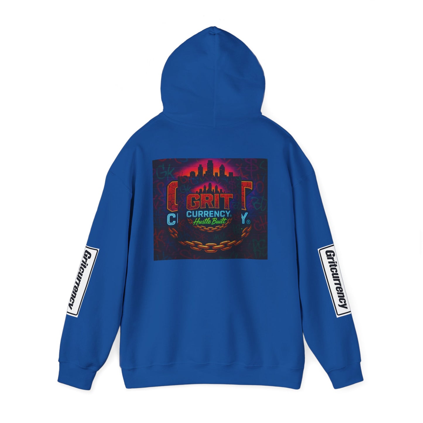 Hooded Sweatshirt with Grit City Design