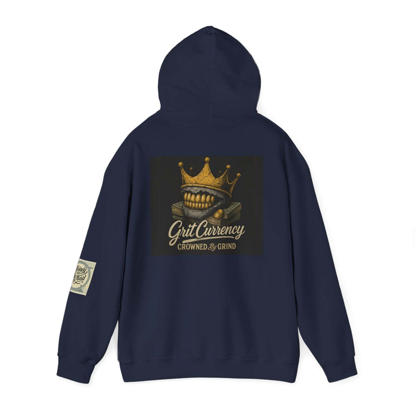 Crowned Grind Sweatshirt - Unisex Heavy Blend™ Hoodie, Streetwear, Cozy Gift, Unique Design, Casual Fashion, Everyday Wear