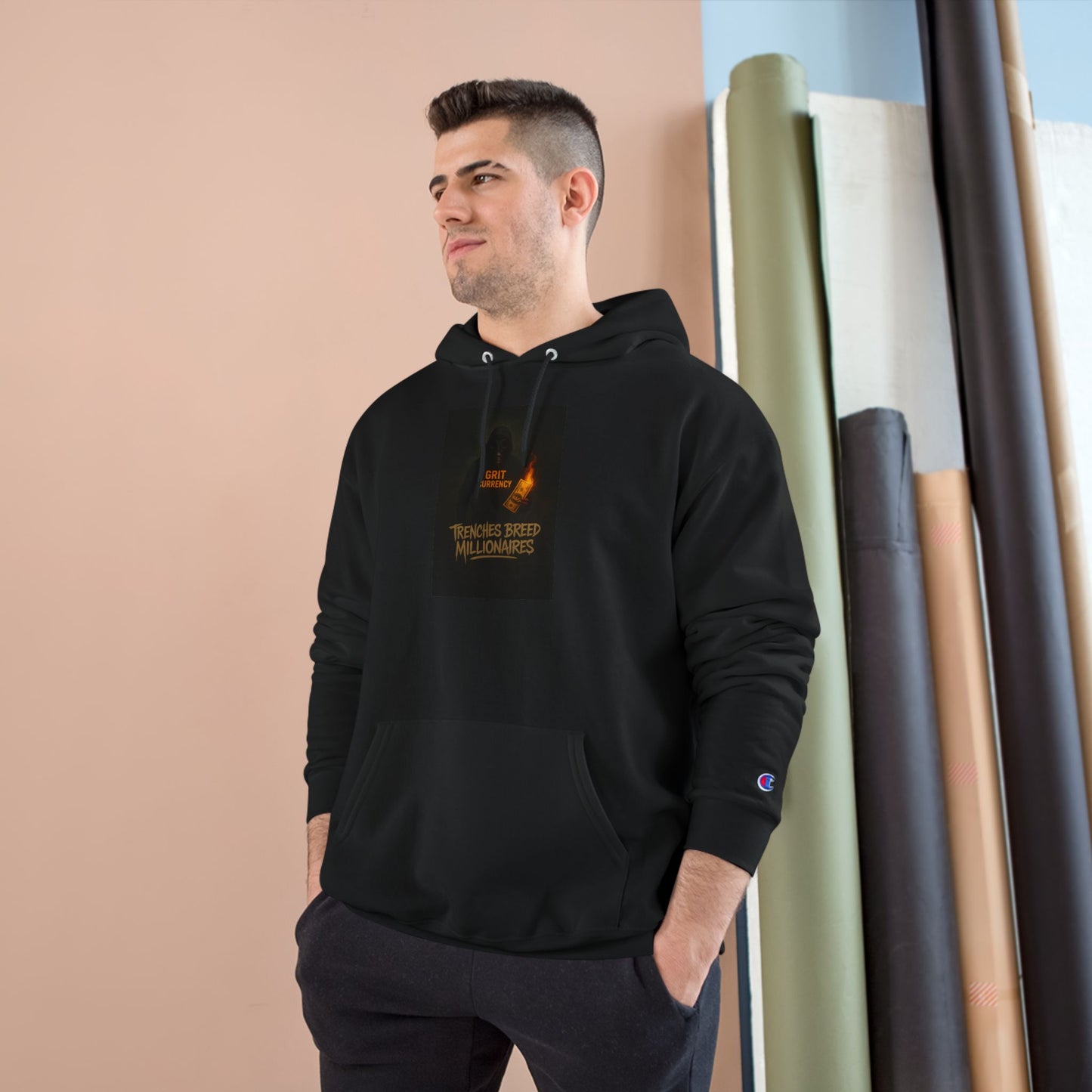 Champion Hoodie Trenches Breed Millionaires Bold Streetwear