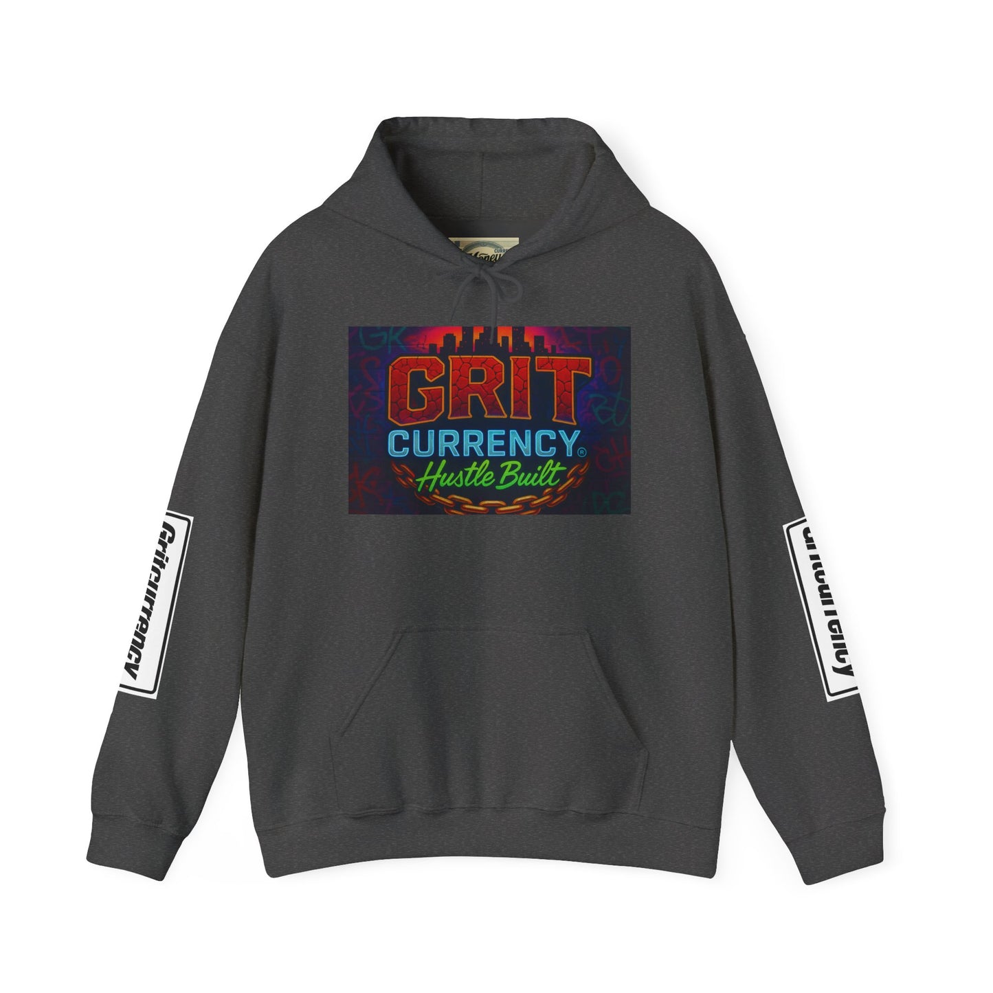 Hooded Sweatshirt with Grit City Design