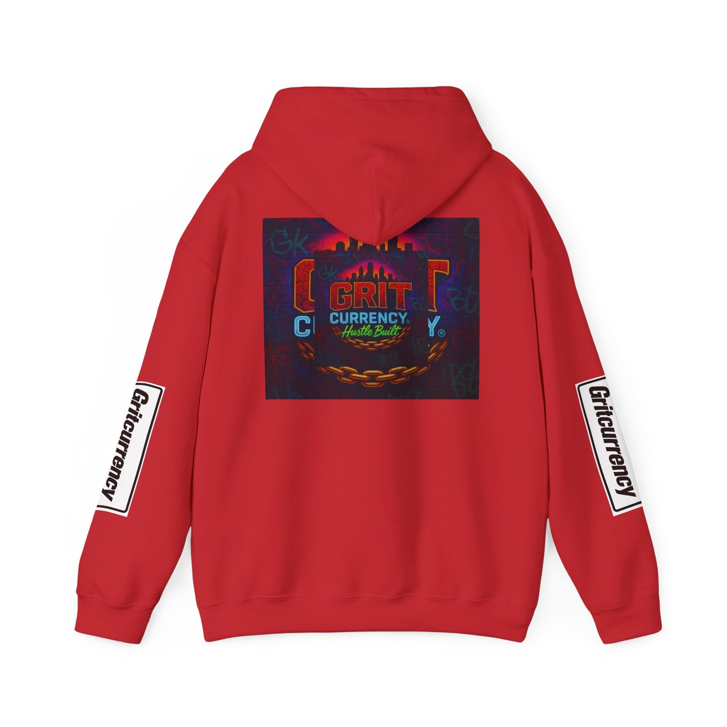 Hooded Sweatshirt with Grit City Design