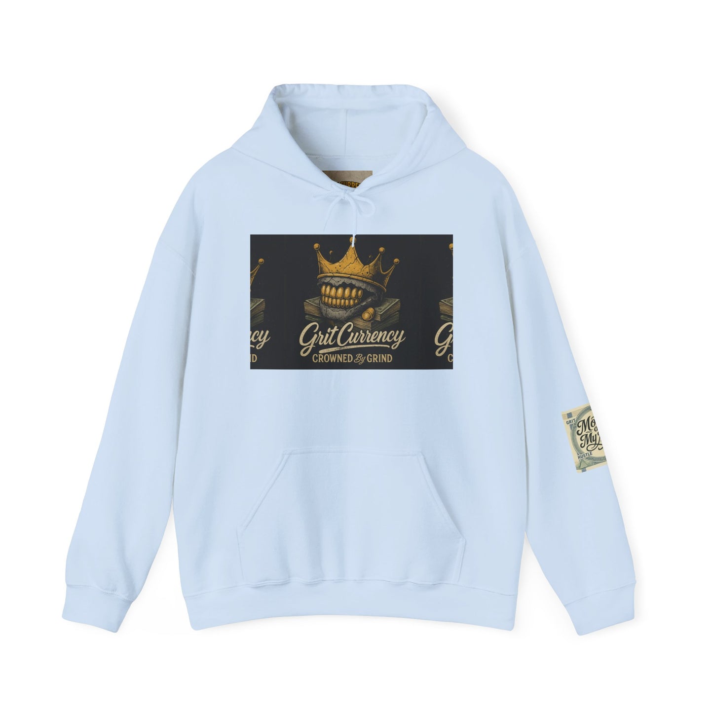 Crowned Grind Sweatshirt - Unisex Heavy Blend™ Hoodie, Streetwear, Cozy Gift, Unique Design, Casual Fashion, Everyday Wear