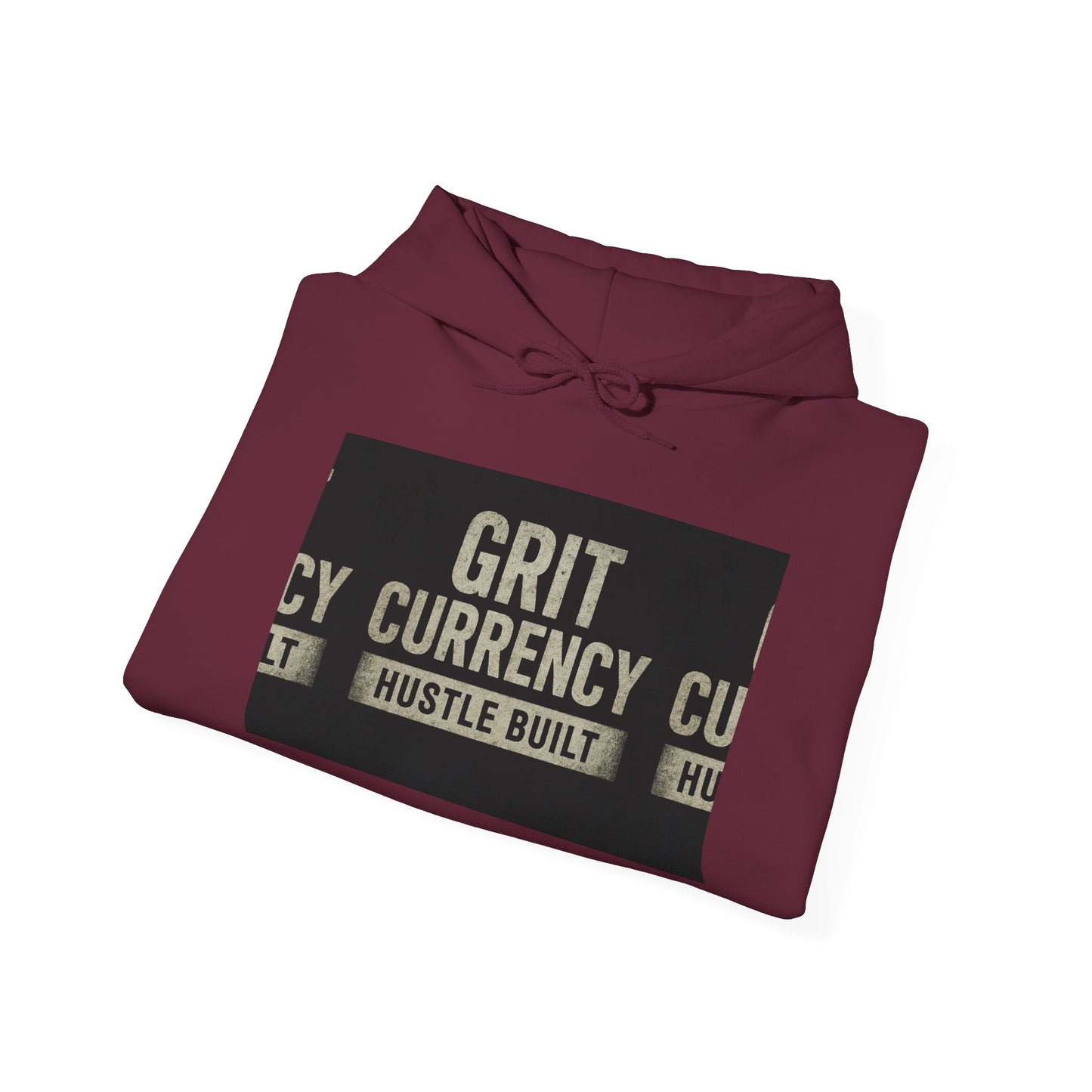 Unisex Grit Currency Sweatshirt - Hustle Built Pullover, Motivational Hoodie, Streetwear Fashion, Gift for Entrepreneurs, Cozy Apparel