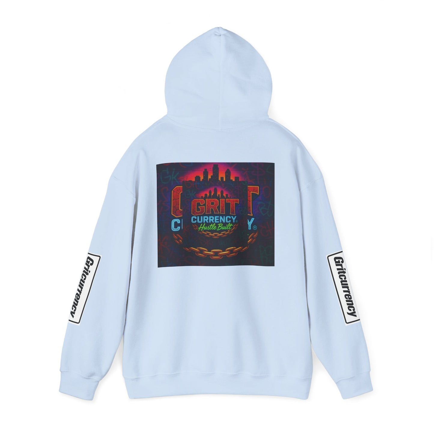Hooded Sweatshirt with Grit City Design