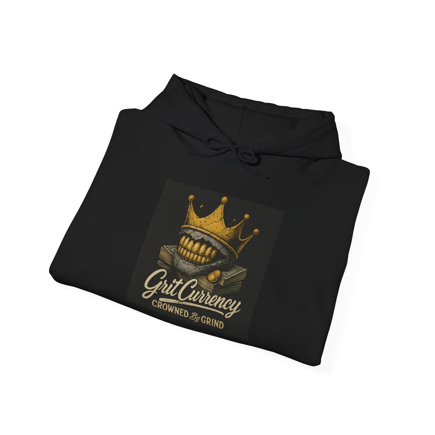 Crowned Grind Sweatshirt - Unisex Heavy Blend™ Hoodie, Streetwear, Cozy Gift, Unique Design, Casual Fashion, Everyday Wear