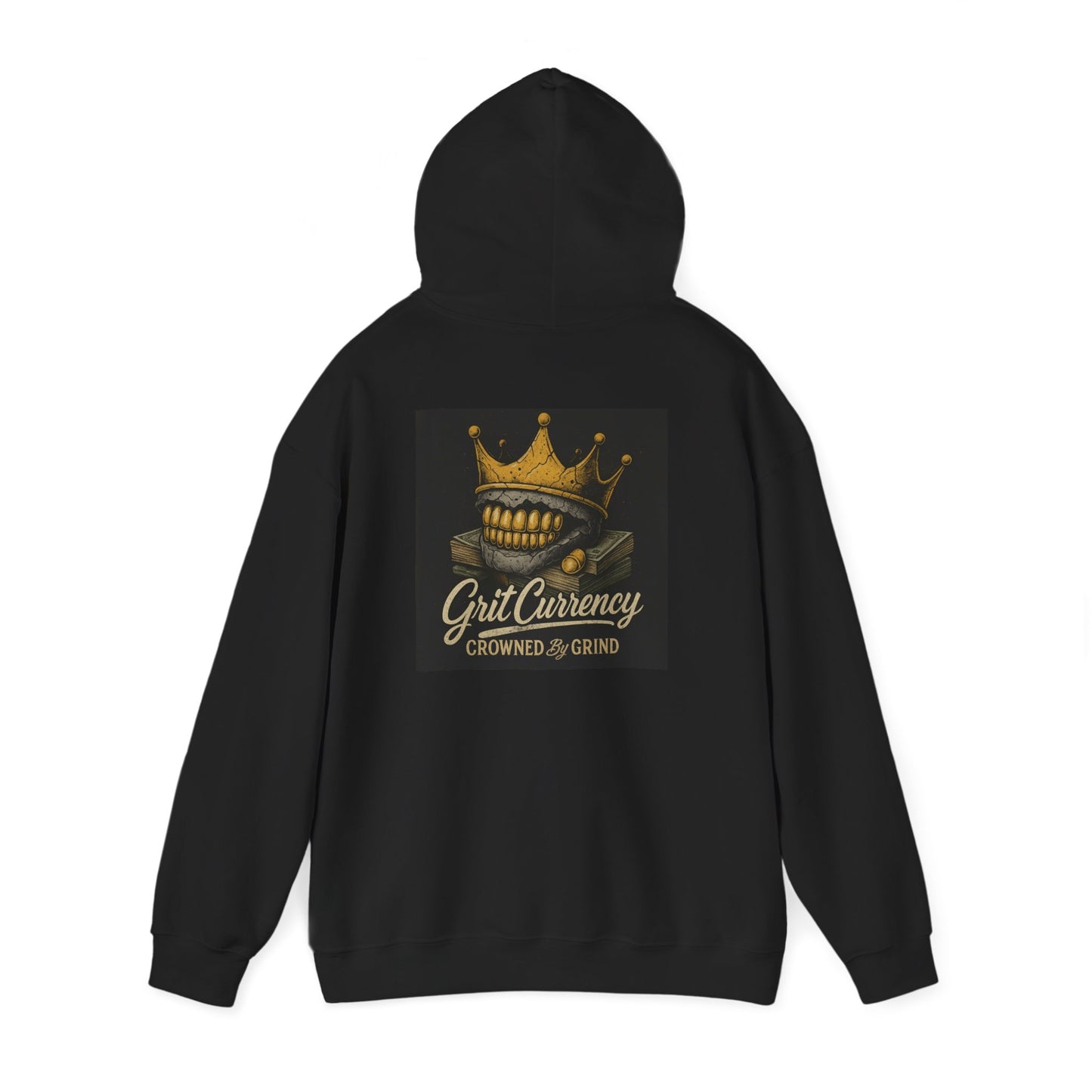 Crowned Grind Sweatshirt - Unisex Heavy Blend™ Hoodie, Streetwear, Cozy Gift, Unique Design, Casual Fashion, Everyday Wear