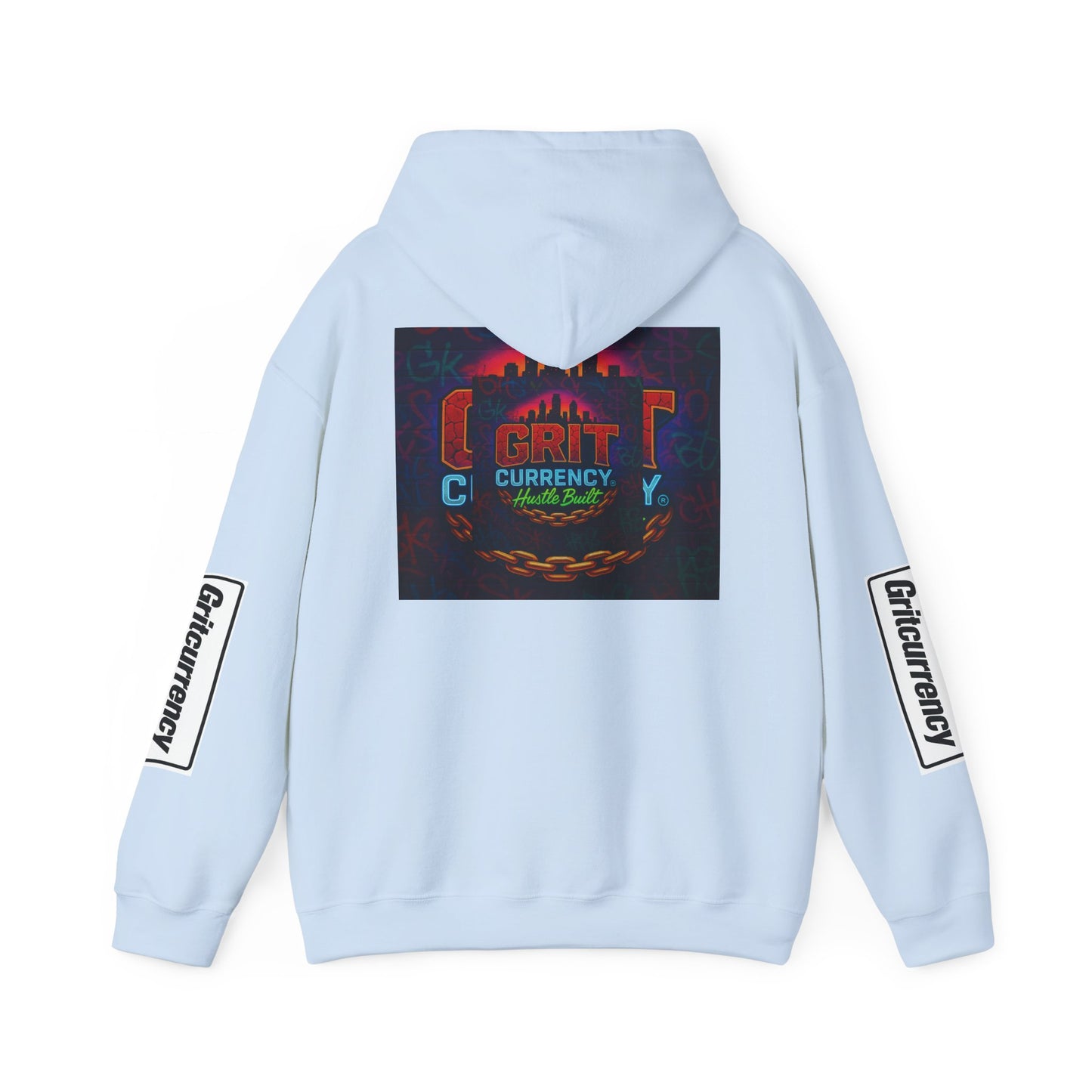 Hooded Sweatshirt with Grit City Design