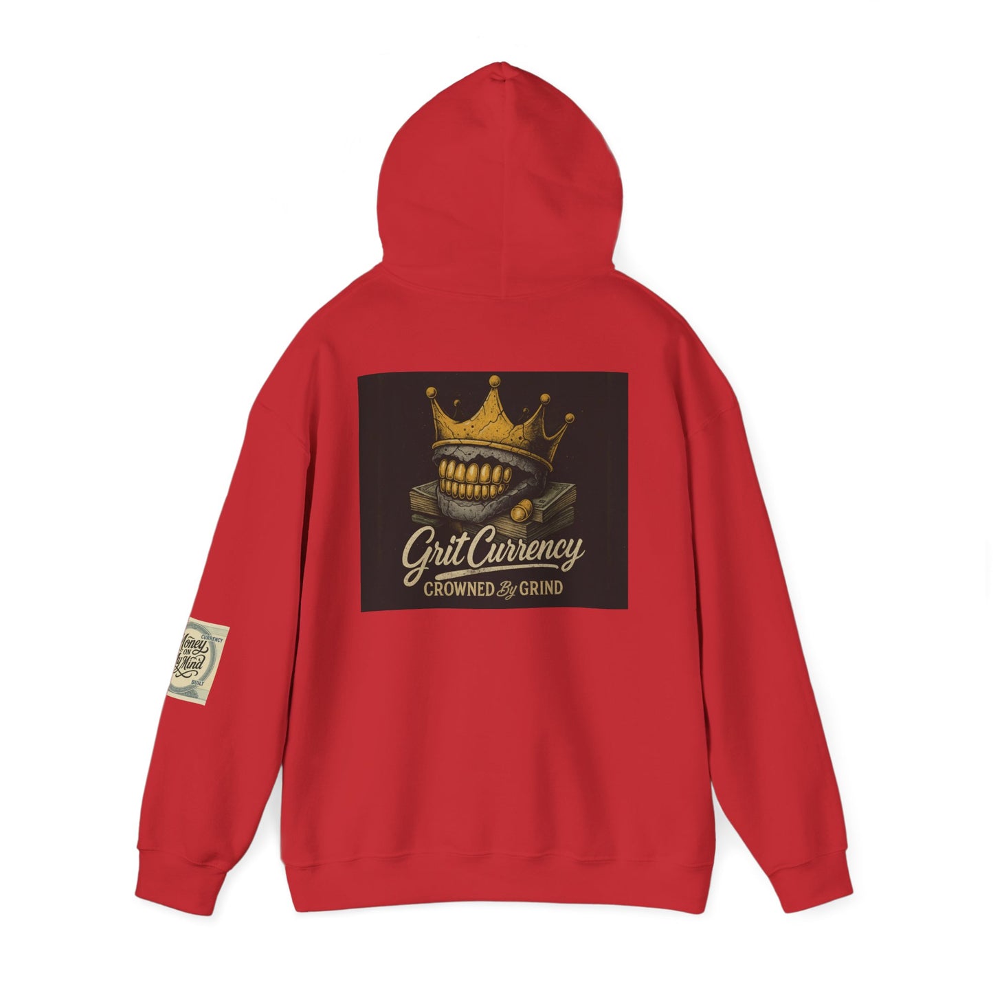 Crowned Grind Sweatshirt - Unisex Heavy Blend™ Hoodie, Streetwear, Cozy Gift, Unique Design, Casual Fashion, Everyday Wear