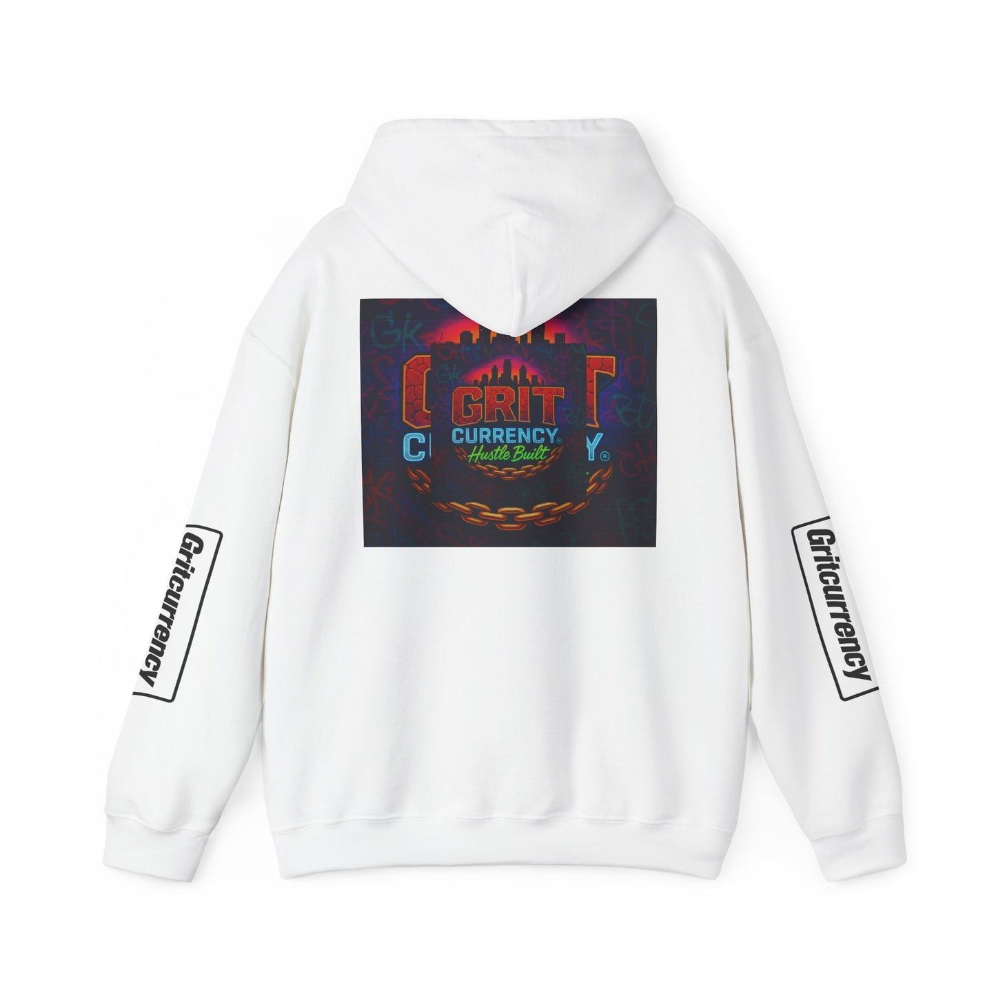 Hooded Sweatshirt with Grit City Design