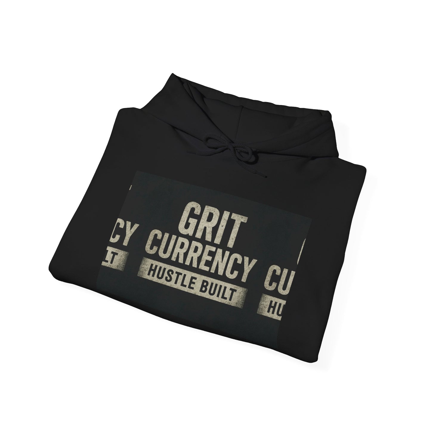 Unisex Grit Currency Sweatshirt - Hustle Built Pullover, Motivational Hoodie, Streetwear Fashion, Gift for Entrepreneurs, Cozy Apparel