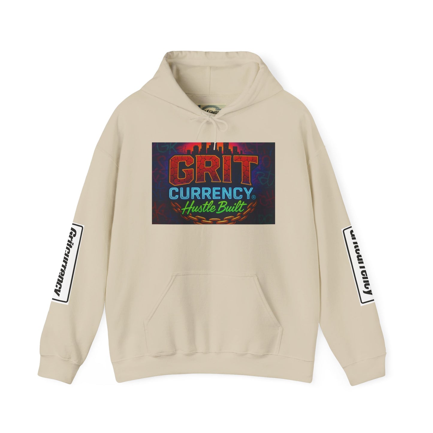 Hooded Sweatshirt with Grit City Design