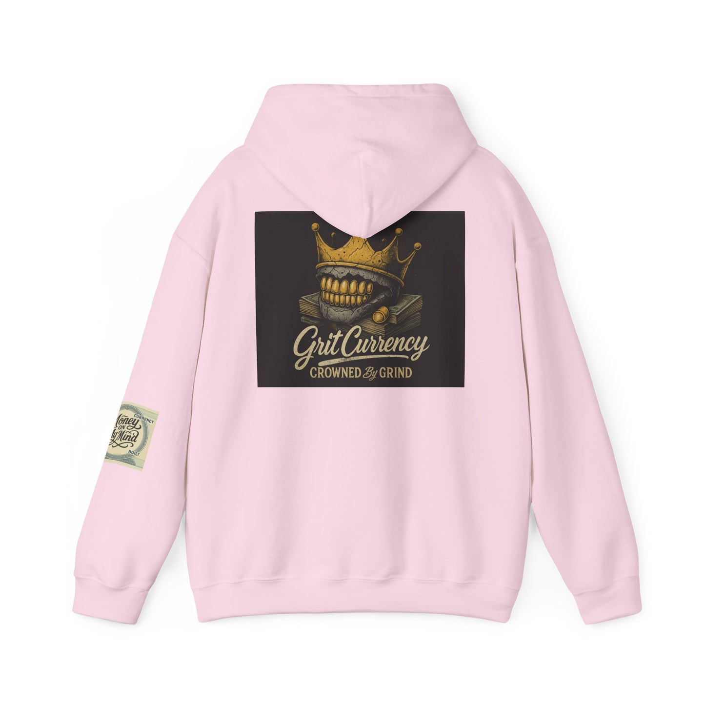 Crowned Grind Sweatshirt - Unisex Heavy Blend™ Hoodie, Streetwear, Cozy Gift, Unique Design, Casual Fashion, Everyday Wear