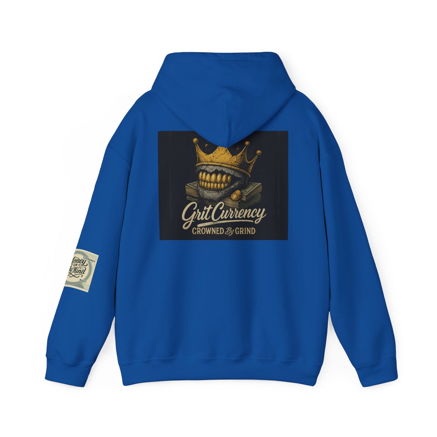 Crowned Grind Sweatshirt - Unisex Heavy Blend™ Hoodie, Streetwear, Cozy Gift, Unique Design, Casual Fashion, Everyday Wear