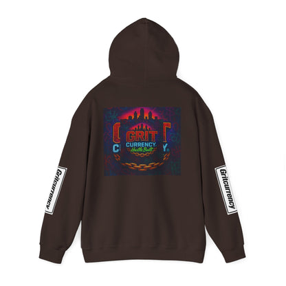 Hooded Sweatshirt with Grit City Design
