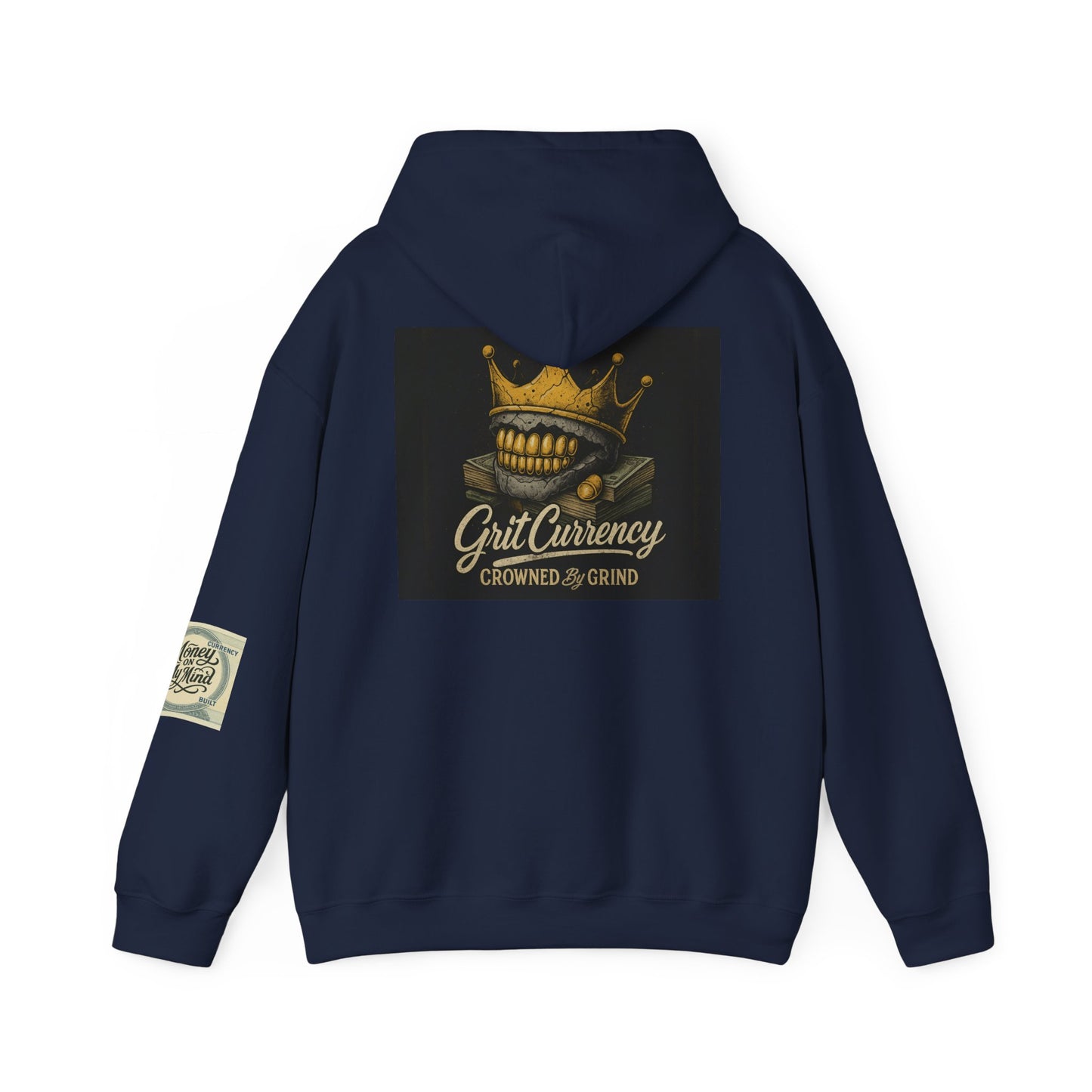 Crowned Grind Sweatshirt - Unisex Heavy Blend™ Hoodie, Streetwear, Cozy Gift, Unique Design, Casual Fashion, Everyday Wear