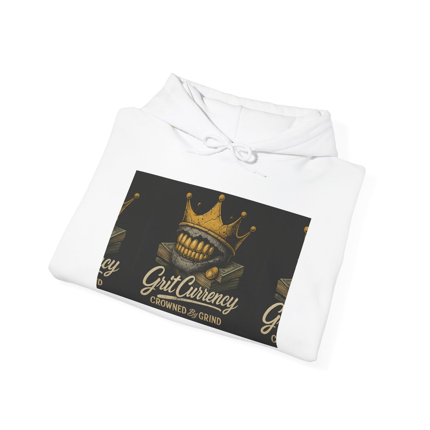 Crowned Grind Sweatshirt - Unisex Heavy Blend™ Hoodie, Streetwear, Cozy Gift, Unique Design, Casual Fashion, Everyday Wear