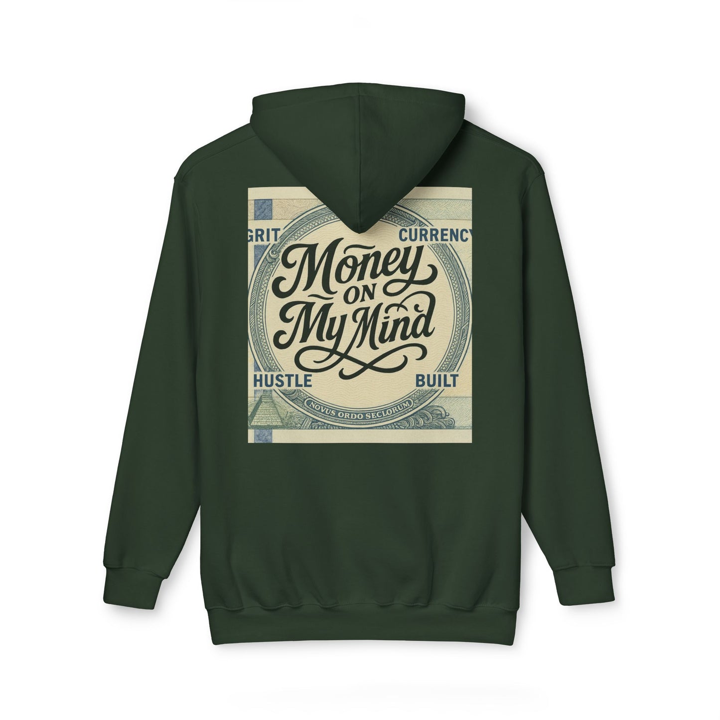 Unisex Hooded Sweatshirt with 'Money on My Mind' Design, Cozy Fashion for Hustlers, Gift for Entrepreneurs, Casual Wear, Motivational [...]