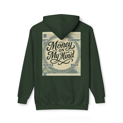 Unisex Hooded Sweatshirt with 'Money on My Mind' Design, Cozy Fashion for Hustlers, Gift for Entrepreneurs, Casual Wear, Motivational [...]