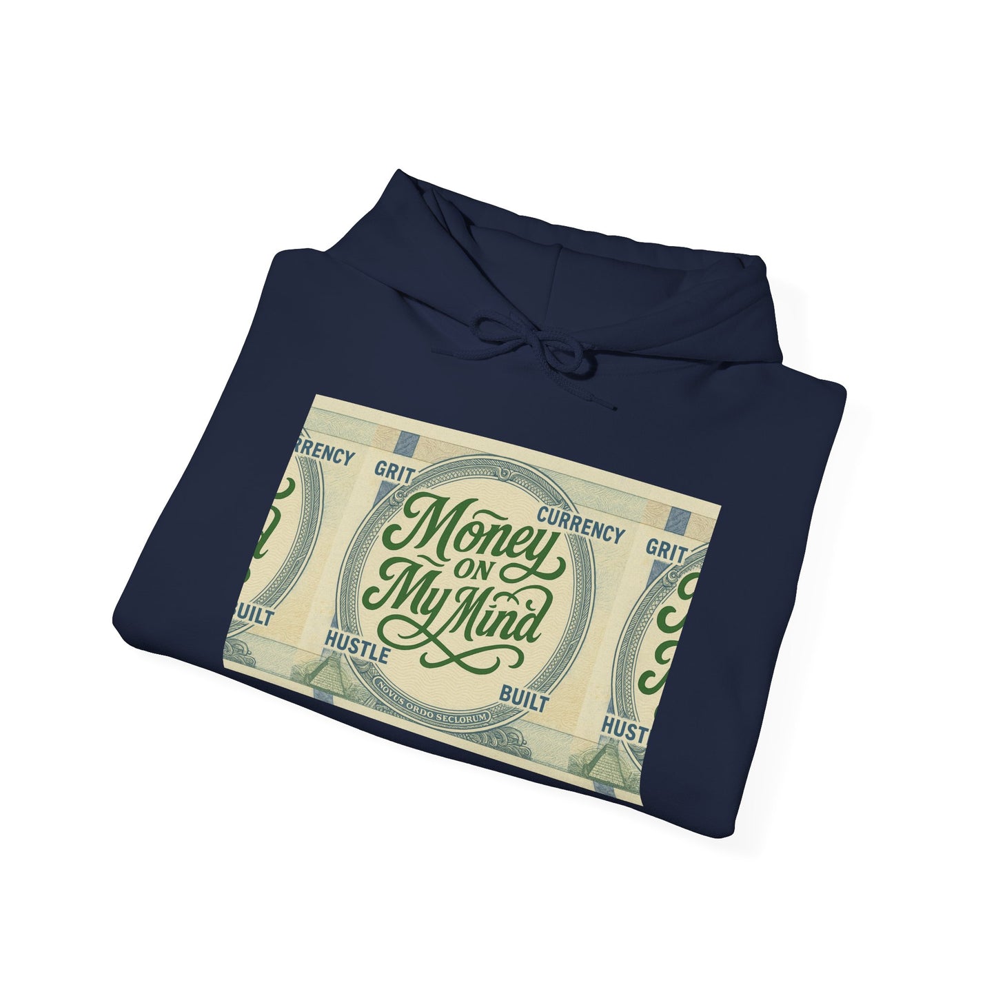 Money on My Mind Hooded Sweatshirt, Unisex Hoodie, Casual Wear, Gift for Him/Her, Trendy Streetwear, Cozy Layering