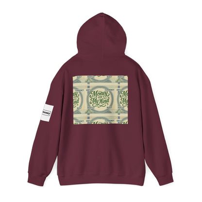 Money on My Mind Hooded Sweatshirt, Unisex Hoodie, Casual Wear, Gift for Him/Her, Trendy Streetwear, Cozy Layering