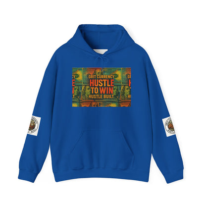 Unisex Hustle & Grit Hoodie - Motivational Sweatshirt for Dreamers, Perfect Gift for Entrepreneurs, Casual Wear, Workout Gear, [...]