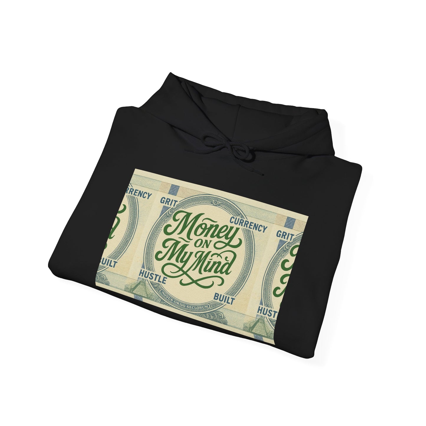 Money on My Mind Hooded Sweatshirt, Unisex Hoodie, Casual Wear, Gift for Him/Her, Trendy Streetwear, Cozy Layering