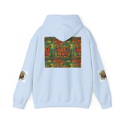 Unisex Hustle & Grit Hoodie - Motivational Sweatshirt for Dreamers, Perfect Gift for Entrepreneurs, Casual Wear, Workout Gear, [...]