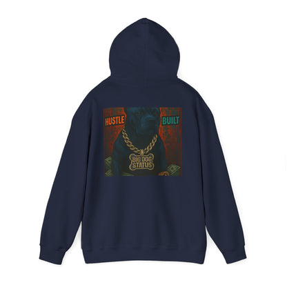 Grit & Hustle Unisex Hoodie, Heavy Blend Sweatshirt for Comfort, Perfect Gift for Dog Lovers, Streetwear, Casual Style, Year-Round Use