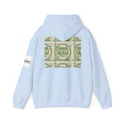Money on My Mind Hooded Sweatshirt, Unisex Hoodie, Casual Wear, Gift for Him/Her, Trendy Streetwear, Cozy Layering