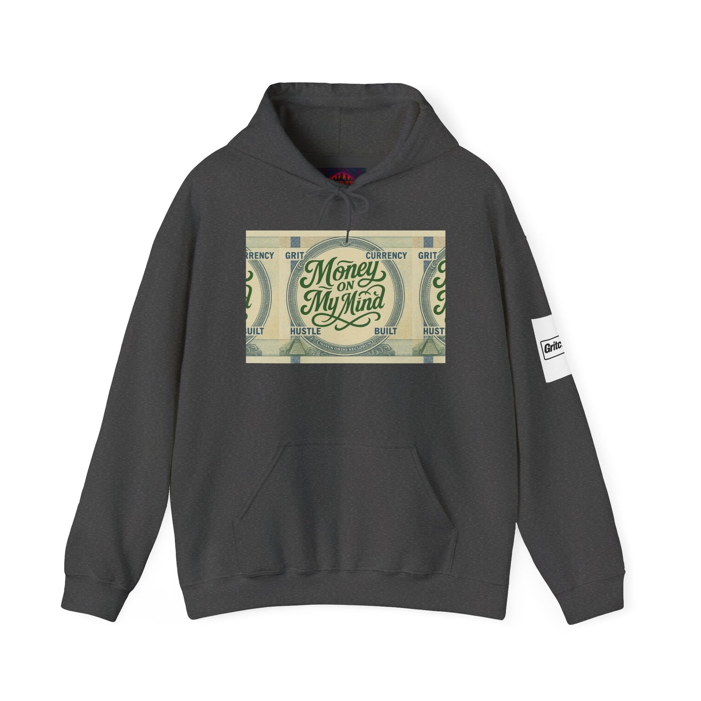 Money on My Mind Hooded Sweatshirt, Unisex Hoodie, Casual Wear, Gift for Him/Her, Trendy Streetwear, Cozy Layering