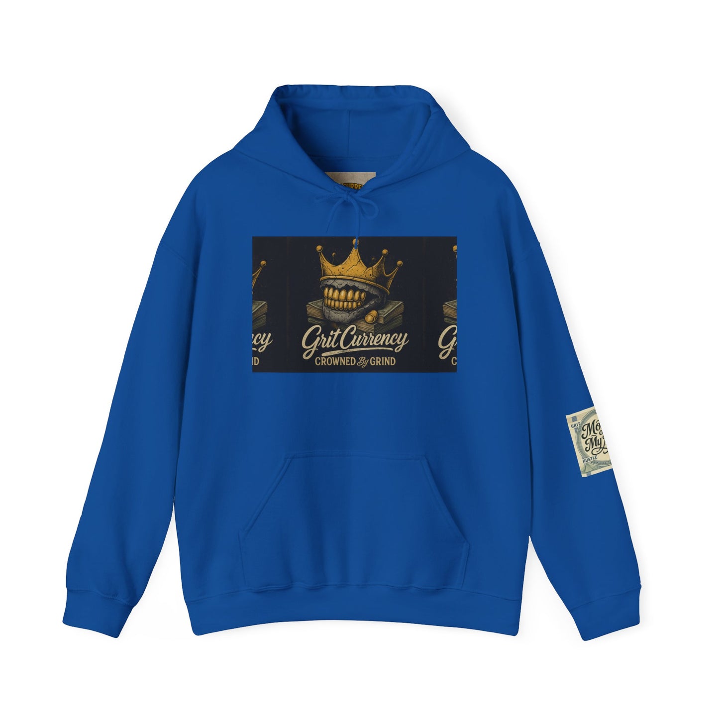 Crowned Grind Sweatshirt - Unisex Heavy Blend™ Hoodie, Streetwear, Cozy Gift, Unique Design, Casual Fashion, Everyday Wear