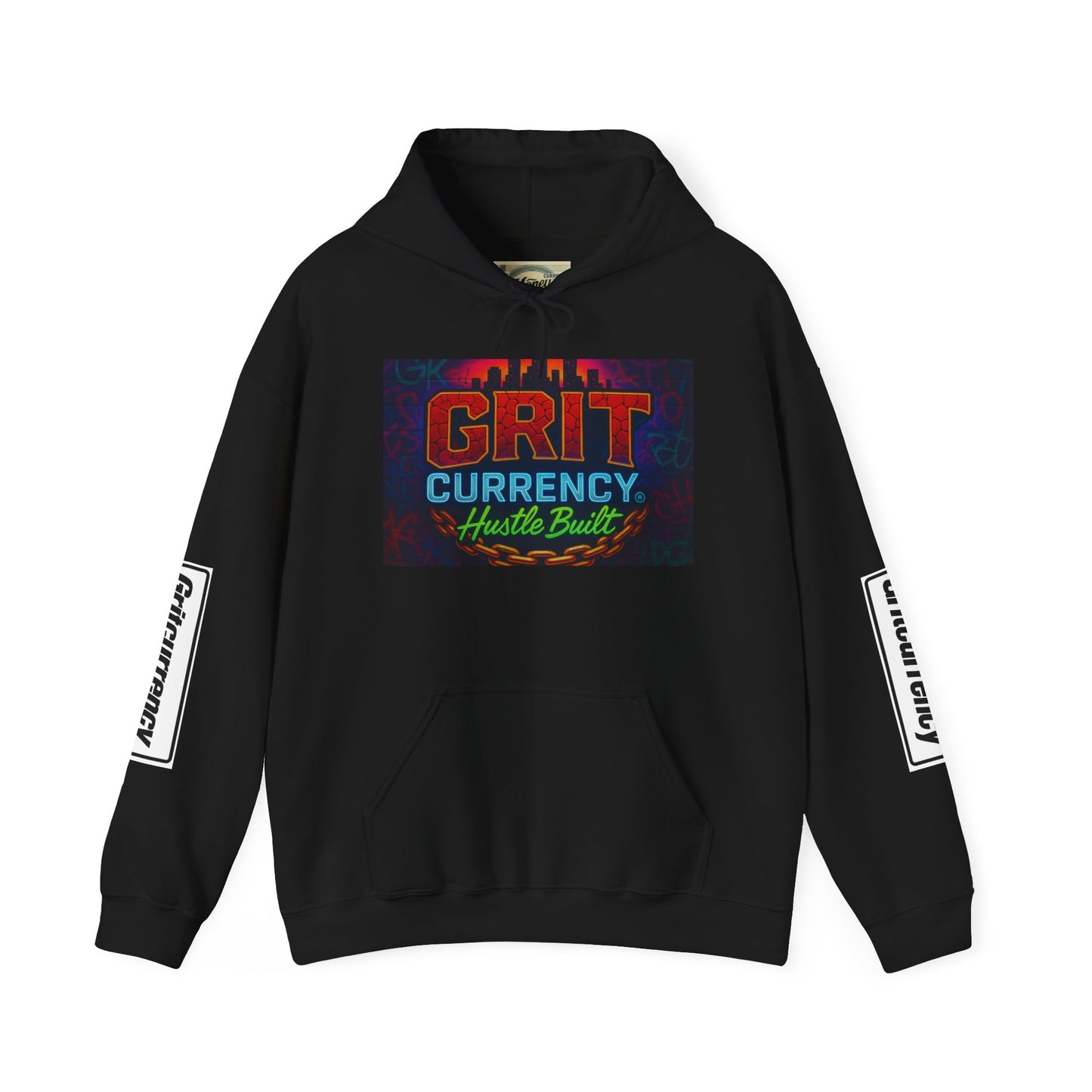 Hooded Sweatshirt with Grit City Design