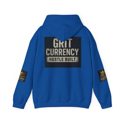 Unisex Grit Currency Sweatshirt - Hustle Built Pullover, Motivational Hoodie, Streetwear Fashion, Gift for Entrepreneurs, Cozy Apparel