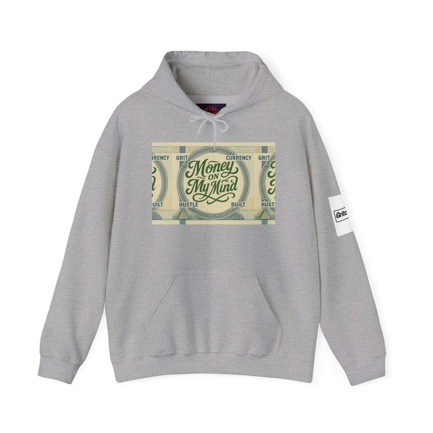 Money on My Mind Hooded Sweatshirt, Unisex Hoodie, Casual Wear, Gift for Him/Her, Trendy Streetwear, Cozy Layering