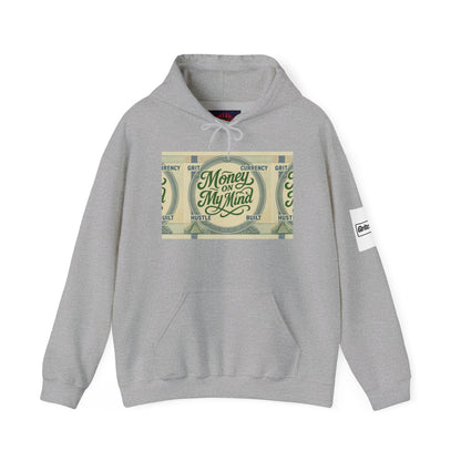 Money on My Mind Hooded Sweatshirt, Unisex Hoodie, Casual Wear, Gift for Him/Her, Trendy Streetwear, Cozy Layering
