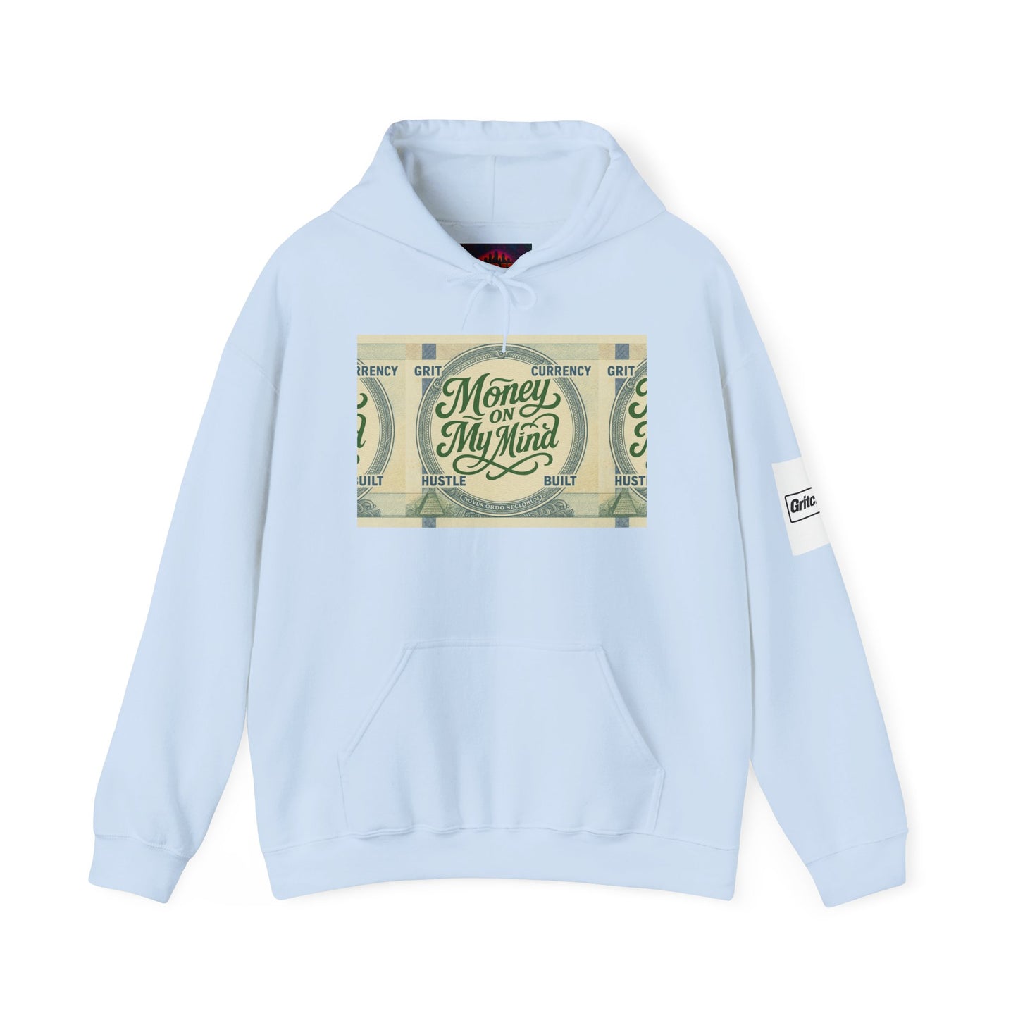 Money on My Mind Hooded Sweatshirt, Unisex Hoodie, Casual Wear, Gift for Him/Her, Trendy Streetwear, Cozy Layering