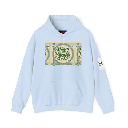 Money on My Mind Hooded Sweatshirt, Unisex Hoodie, Casual Wear, Gift for Him/Her, Trendy Streetwear, Cozy Layering