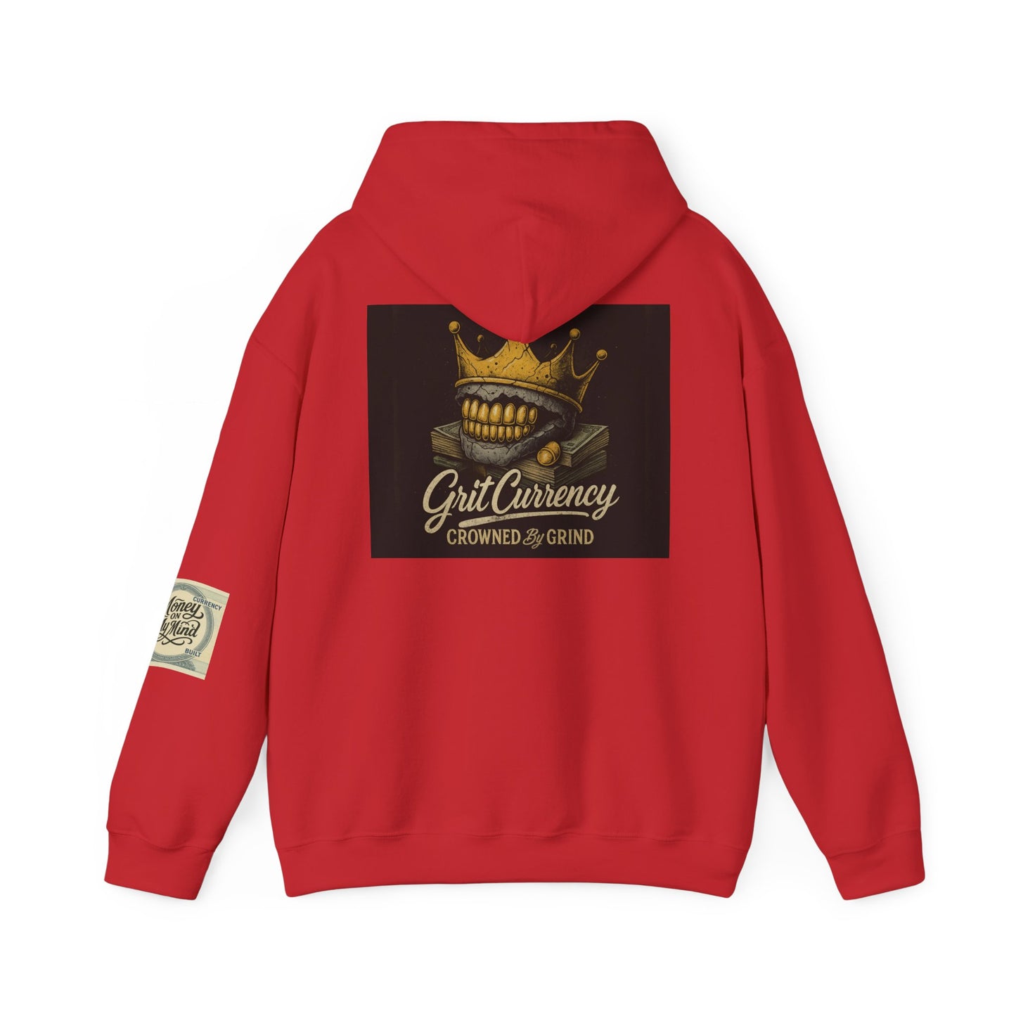 Crowned Grind Sweatshirt - Unisex Heavy Blend™ Hoodie, Streetwear, Cozy Gift, Unique Design, Casual Fashion, Everyday Wear