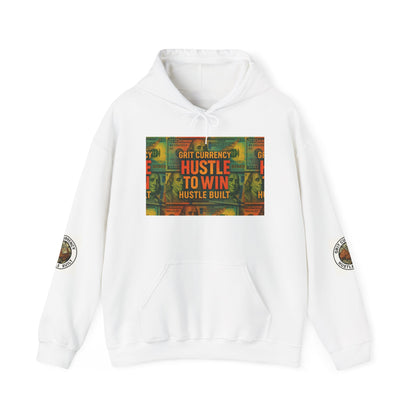 Unisex Hustle & Grit Hoodie - Motivational Sweatshirt for Dreamers, Perfect Gift for Entrepreneurs, Casual Wear, Workout Gear, [...]