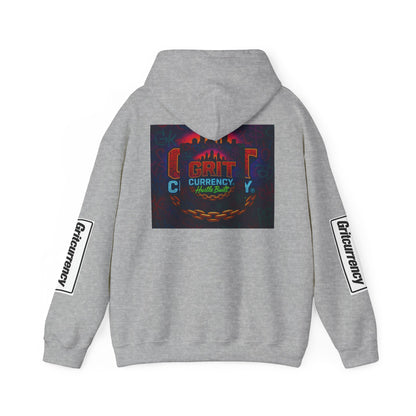 Hooded Sweatshirt with Grit City Design