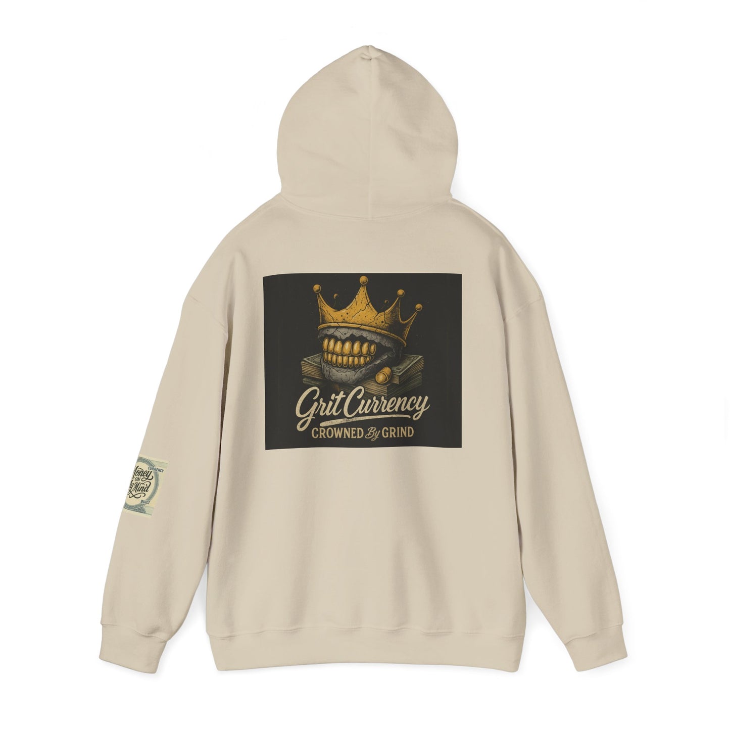 Crowned Grind Sweatshirt - Unisex Heavy Blend™ Hoodie, Streetwear, Cozy Gift, Unique Design, Casual Fashion, Everyday Wear