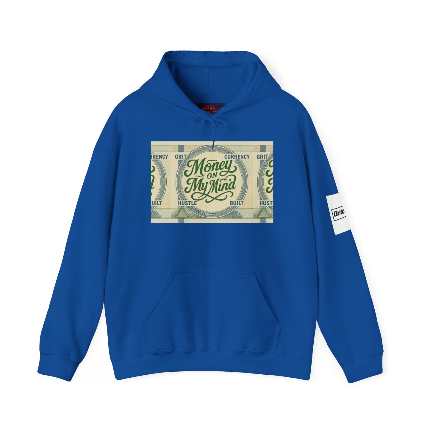Money on My Mind Hooded Sweatshirt, Unisex Hoodie, Casual Wear, Gift for Him/Her, Trendy Streetwear, Cozy Layering