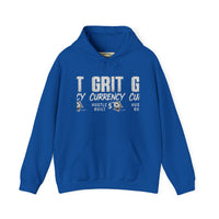 Gritcurrency Hoodie - Unisex Heavy Blend Sweatshirt, Motivational Apparel, Cozy Gift, All-Season Layer, Casual Style